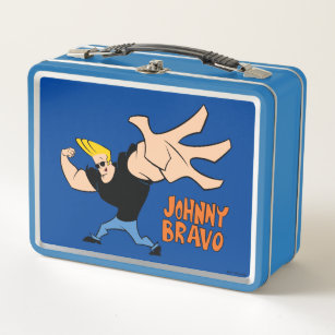 ジョニー・ブラボの象徴的ポーズ メタルランチボックス