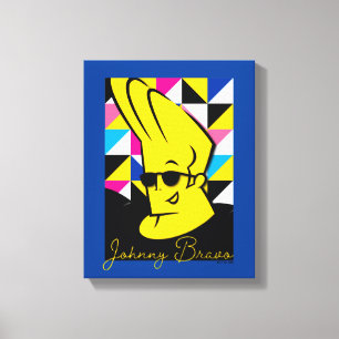 ジョニー・ブラボポップ・アートの・アート・グラフィック キャンバスプリント
