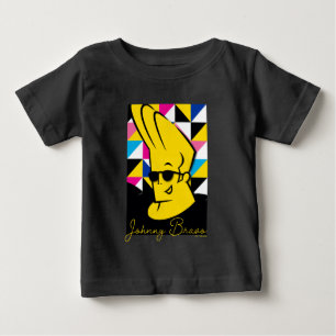 ジョニー・ブラボポップ・アートの・アート・グラフィック ベビーTシャツ