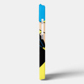 ジョニー・ブラボーの髪をコンビング Case-Mate iPhoneケース (裏面 / 左)