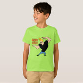 ジョニー・ブラボーの髪をコンビング Tシャツ (正面フル)