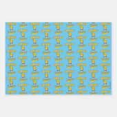 ジョニー・ブラボー大学グラフィック ラッピングペーパーシート (正面3)