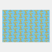 ジョニー・ブラボー大学グラフィック ラッピングペーパーシート (正面2)