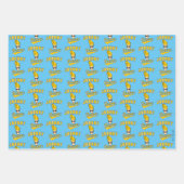 ジョニー・ブラボー大学グラフィック ラッピングペーパーシート (正面)