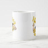 ジョニー・ブラボー運動選手グラフィック ジャンボコーヒーマグカップ (正面)