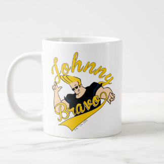 ジョニー・ブラボー運動選手グラフィック ジャンボコーヒーマグカップ