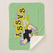 ジョニー・ブラボー – おいサッシー シェルパブランケット (正面)