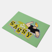 ジョニー・ブラボー – おいサッシー ドアマット (アングル)