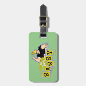 ジョニー・ブラボー – おいサッシー ラゲッジタグ (正面縦)
