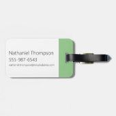 ジョニー・ブラボー – おいサッシー ラゲッジタグ (裏面横)