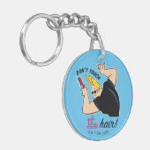 ジョニー・ブラボー・コーム – 髪をTouchしないで! キーホルダー (正面左)