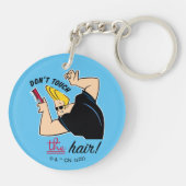 ジョニー・ブラボー・コーム – 髪をTouchしないで! キーホルダー (裏面)