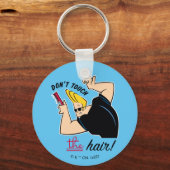 ジョニー・ブラボー・コーム – 髪をTouchしないで! キーホルダー (正面)