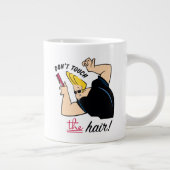 ジョニー・ブラボー・コーム – 髪をTouchしないで！ ジャンボコーヒーマグカップ (右)