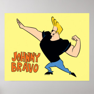 ジョニー・ブラボー・フレキシング ポスター
