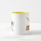 ジョニー・ブラボー・フレキシング マグカップ (中央)