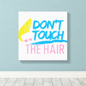 ジョニー・ブラボー – ヘアグラフィックTouchしない キャンバスプリント (インサイチュ (ウッドフロア))