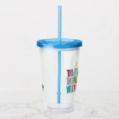 ジョニー・ブラボー – 私と一緒に猿をやれ！ アクリルタンブラー (右)