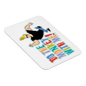 ジョニー・ブラボー – 私と一緒に猿をやれ! マグネット (右側)