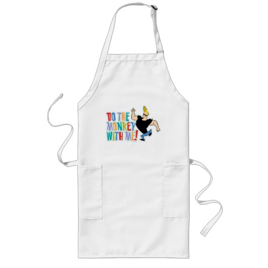 ジョニー・ブラボー – 私と一緒に猿をやれ! ロングエプロン (正面)