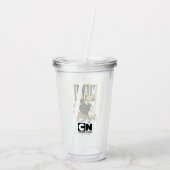 ジョニー・ブラボー – 私はかわいらし男 アクリルタンブラー (裏面)