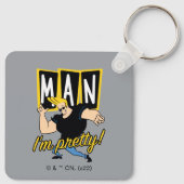 ジョニー・ブラボー – 私はかわいらし男 キーホルダー (裏面)