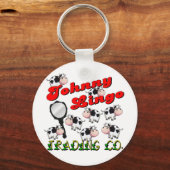 ジョニー・リゴ・トレーディング キーホルダー (正面)