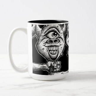 ジョニー「漫画"はo」の相棒"のマグを束ねます ツートーンマグカップ