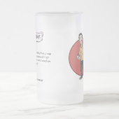 ジョニーGPのコレクターのコップ フロストグラスビールジョッキ (中央)