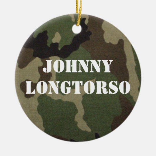 ジョニーLongtorso セラミックオーナメント (正面)