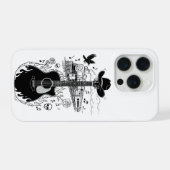 ジョニ・キャッシュ テーマのスマホケース iPhoneケース (裏面横)