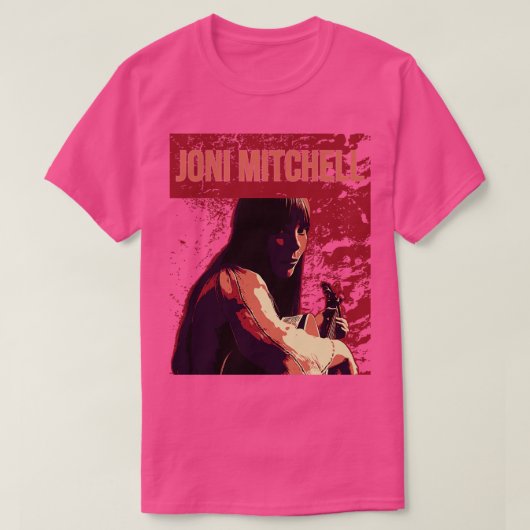 ジョニ・ミッチェル1 Tシャツ (デザイン正面)