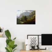 ジョハンクリスチャンダールビューオブフォルトゥンダレン ポスター (ホームオフィス)