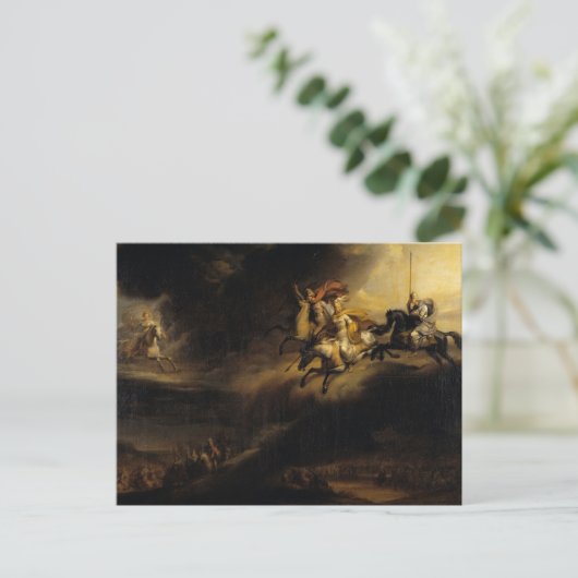 ジョハン・サンベルクによるワルキューレの戦闘 ポストカード (スタンド正面)