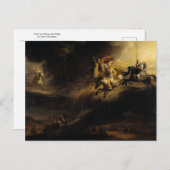 ジョハン・サンベルクによるワルキューレの戦闘 ポストカード (正面/裏面)