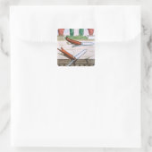 ジョバンニのこうもりによる「Hesperides」からの園芸ナイフ、 スクエアシール (バッグ)