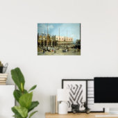 ジョバンニアントニオカナルピアッツァサンマルコ ポスター (ホームオフィス)