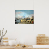 ジョバンニアントニオ運河イルカナレット入口 ポスター (キッチン)