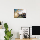 ジョバンニアントニオ運河 – メンディカンティ川 ポスター (ホームオフィス)