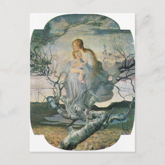 ジョバンニセガンティニ – ライフエンジェル ポストカード (正面)