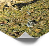 ジョバンニセガンティーニハイ正午のアルプス ポスター (角)