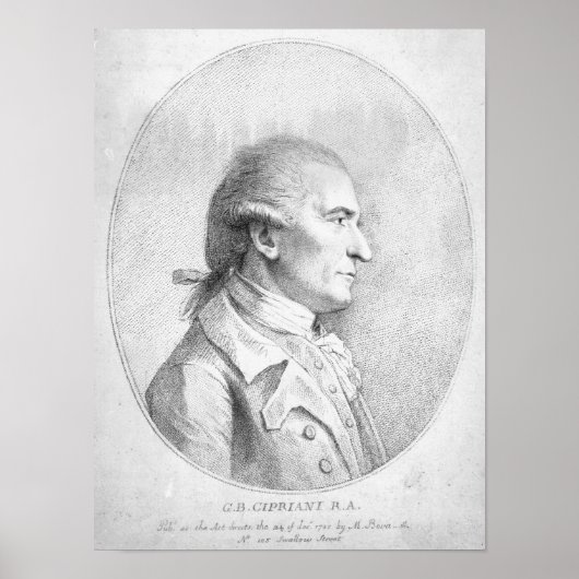 ジョバンニバティスタシプリアーニ, 1789 ポスター (正面)