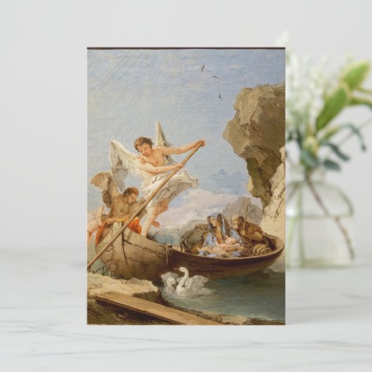 ジョバンニバティスタティエポロ – エジプトのフライト 招待状 (スタンド正面)