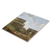 ジョバンニパオロパニーニビューオブザコロッセオ タイル (側面)