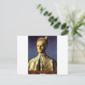 ジョバンニベリーニポートレートオブドージュレオナルドロレダン ポストカード (スタンド正面)