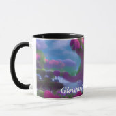 ジョバンニ朝のお茶をカスタマイズ可パーソナライズされた能 マグカップ (左)