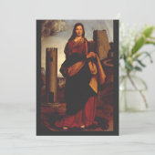 ジョバンニ・アントニオ・ボルトラフィオによる聖バルバラ 招待状 (スタンド正面)