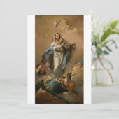 ジョバンニ・ティエポロによる無原罪の御宿り 招待状 (スタンド正面)