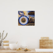 ジョバンニ・ディ・パオロ世界創造 ポスター (キッチン)