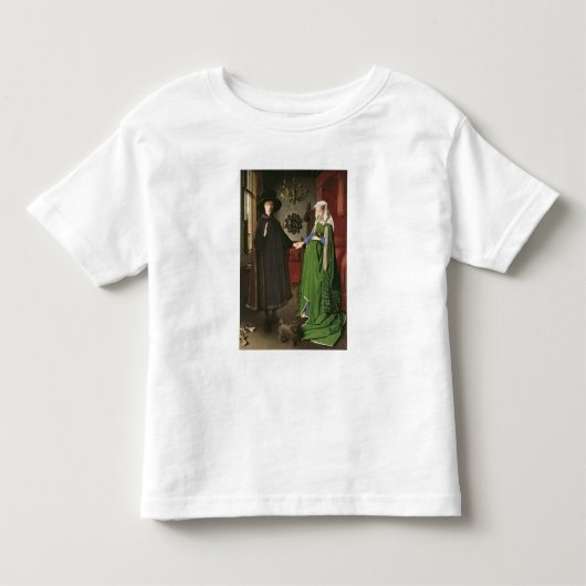 ジョバンニArnolfiniのポートレート トドラーTシャツ (正面)